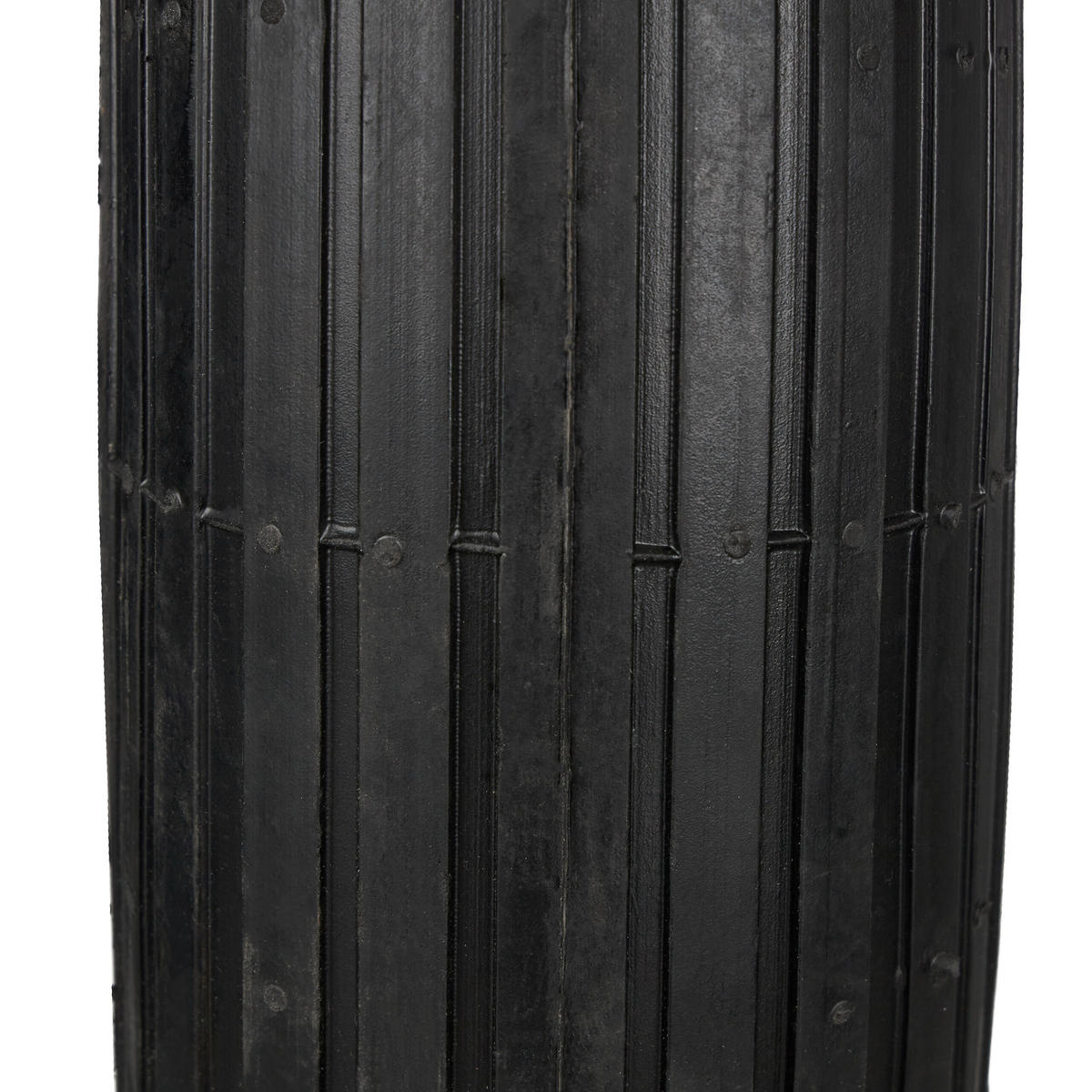 2xSCHUBKARRENRAD - Schwarz, Kunststoff (37/37/8.5cm) - Relaxdays