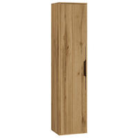 BADEZIMMERSCHRANK Rimini mit 1 Tür Eiche - 38 x 33 x 170 cm - Eichefarben, Holz (38/170/33cm) - Badplaats