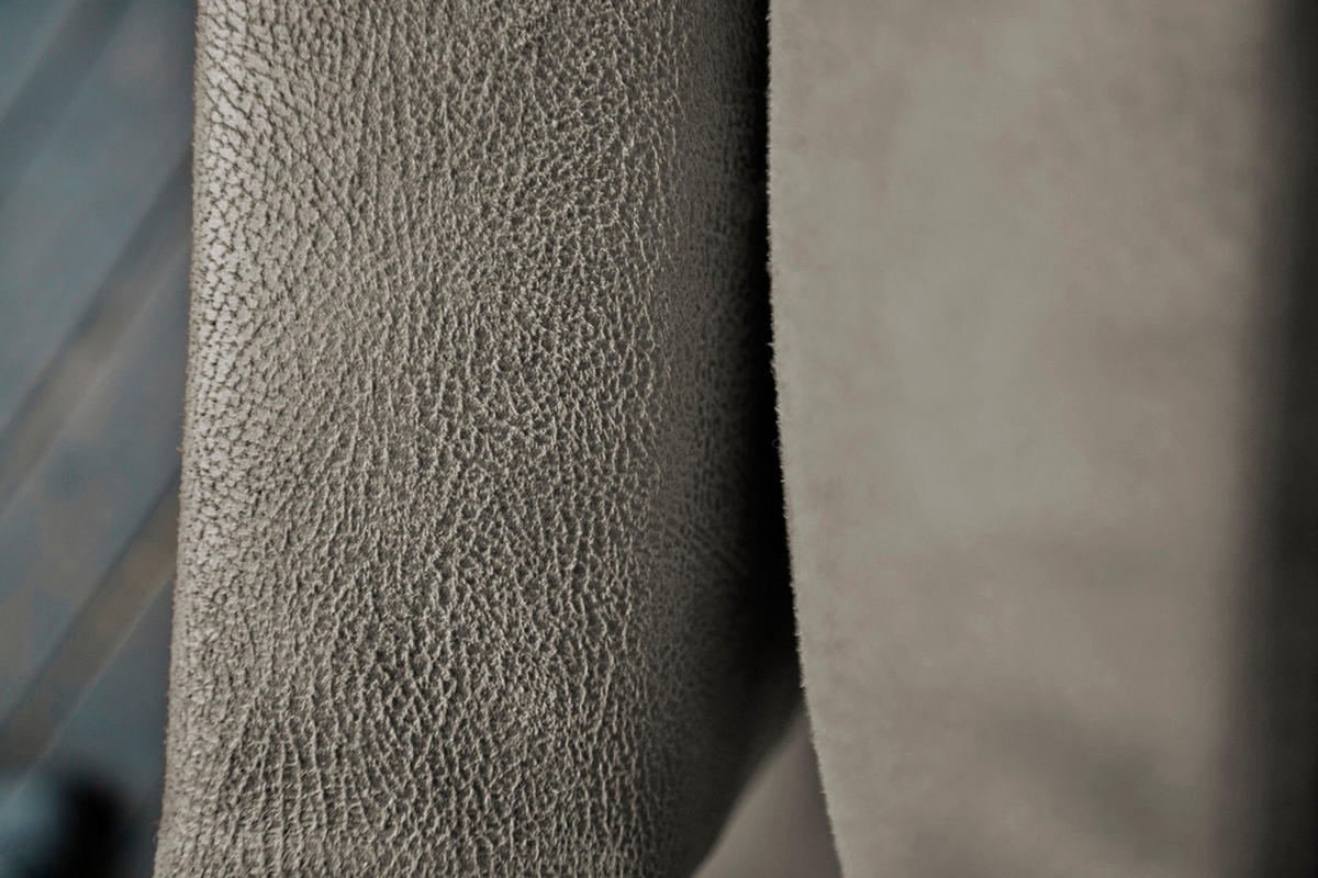 ECKSOFA VILNIUS Anthrazit Kunstleder - Anthrazit/Schwarz, Textil (290/217cm) - KAWOLA