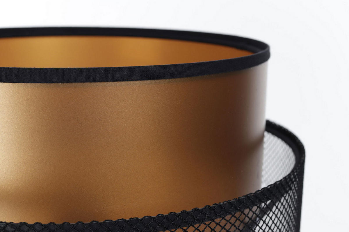 TISCHLAMPE Schwarz 30/45 cm - Braun, Kunststoff (30/0.7/45cm) - ONZENO