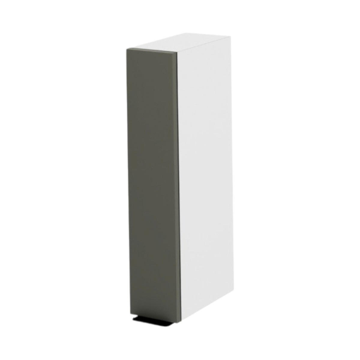 HÄNGESCHRANK – 15 cm – W15 – Lunara – Dunkelgrau - Dunkelgrau, Holzwerkstoff (15/72/30cm) - hi-markt