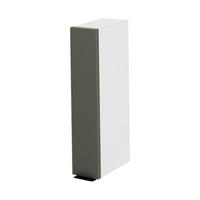 HÄNGESCHRANK – 15 cm – W15 – Lunara – Dunkelgrau - Dunkelgrau, Holzwerkstoff (15/72/30cm) - hi-markt