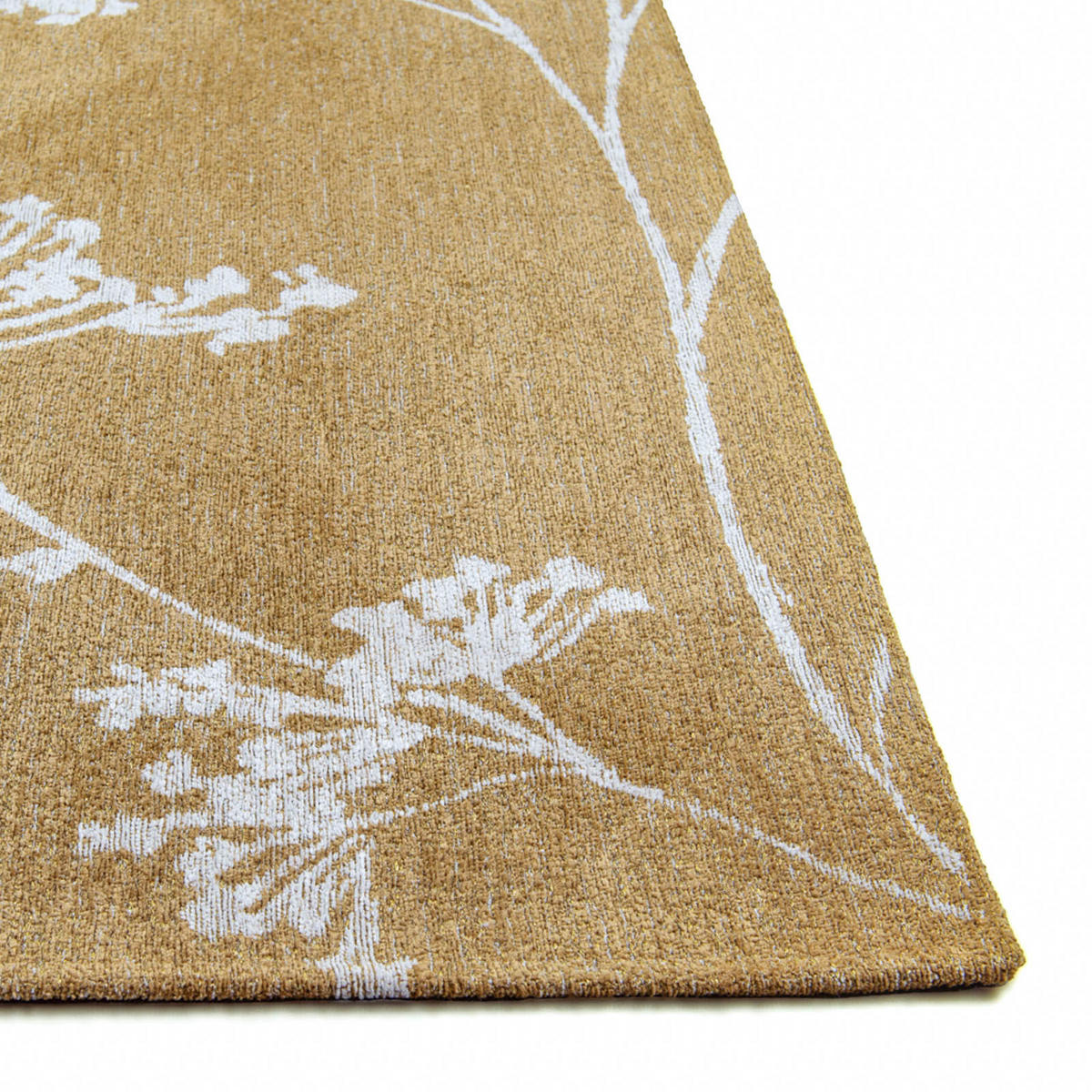 TEPPICH Herbarium Lola&Moi 140/200 cm - Goldfarben, Kunststoff/Textil (140/200cm) - Lola&Moi