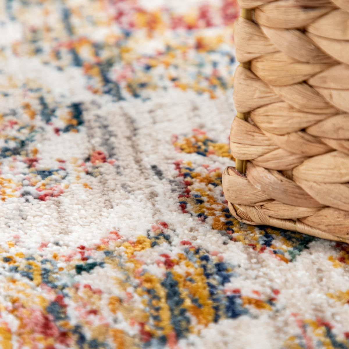 KURZFLORTEPPICH 120/170 cm Herbete 734 - Grau, Textil (120/170cm) - Paco Home