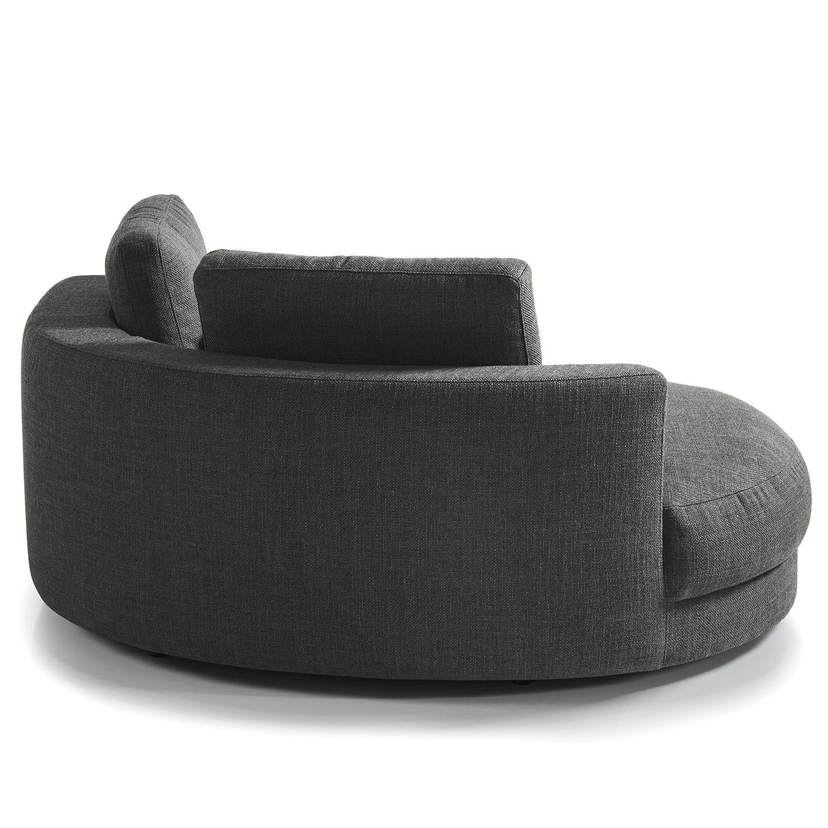 MODULLONGCHAIR - Grau, Textil (129/74/167cm) - home24