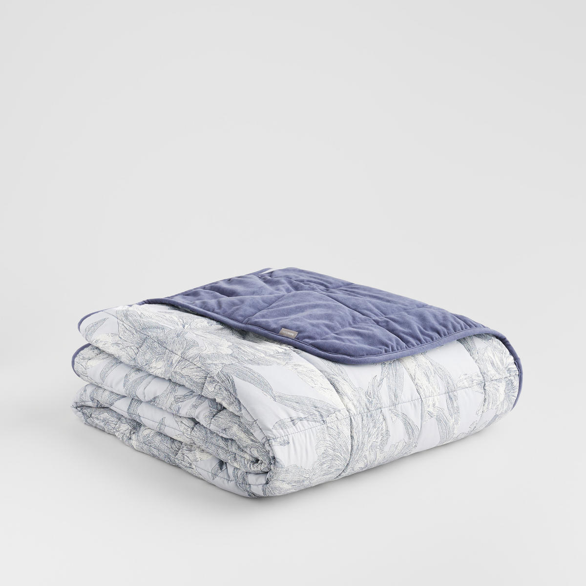 TAGESDECKE Flowa - Hellblau, Textil (200/220cm) - home&you