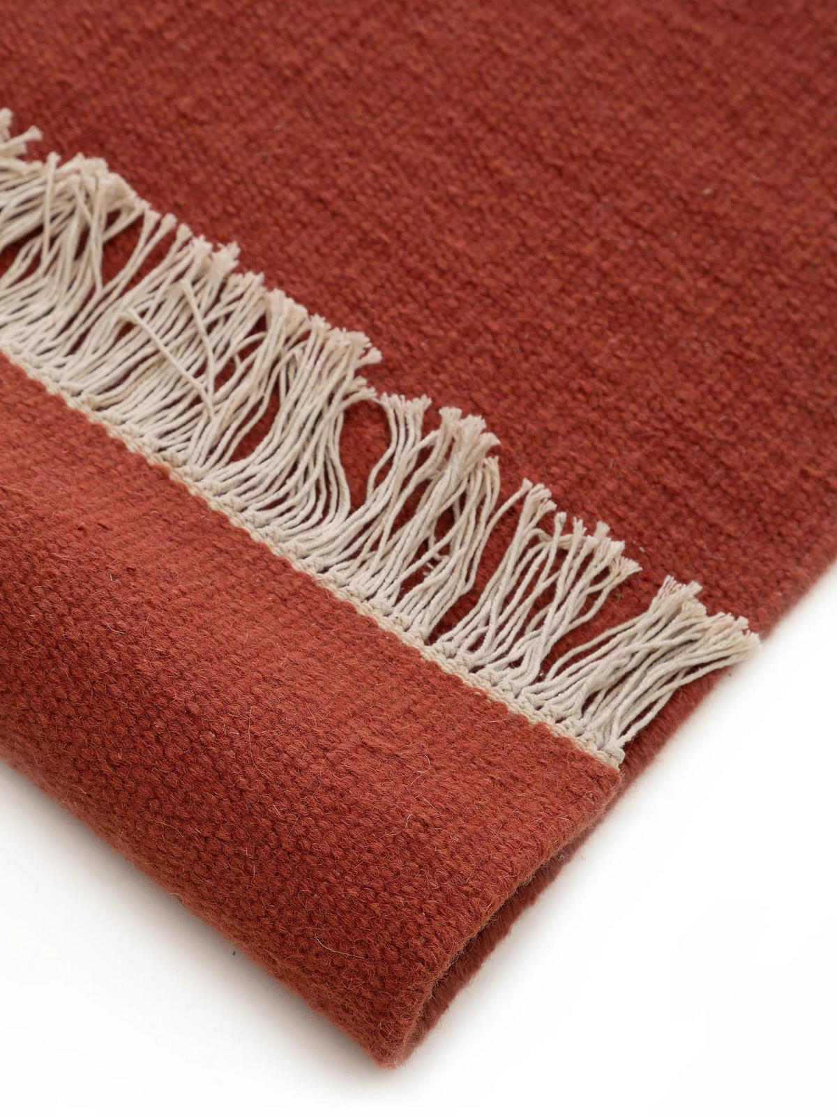 WOLLTEPPICH Liv Orange 120x170 cm - Orange, Textil (120/170cm) - benuta Pop