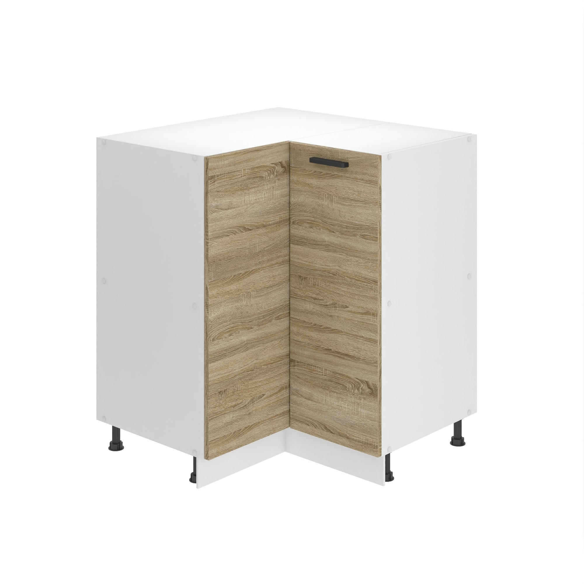 B BELINI GROUP KUCHYŇSKÁ SPODNÍ SKŘÍŇKA 90 cm SNP bez pracovní desky, s 1 dvířky, Dub Sonoma