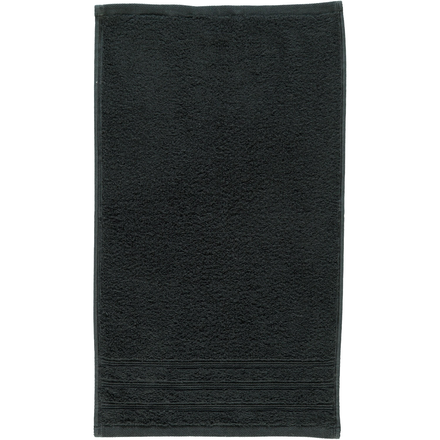 HANDTÜCHER ROYAL SCHWARZ - 926 - Schwarz, Textil (30/50cm) - Kleine Wolke