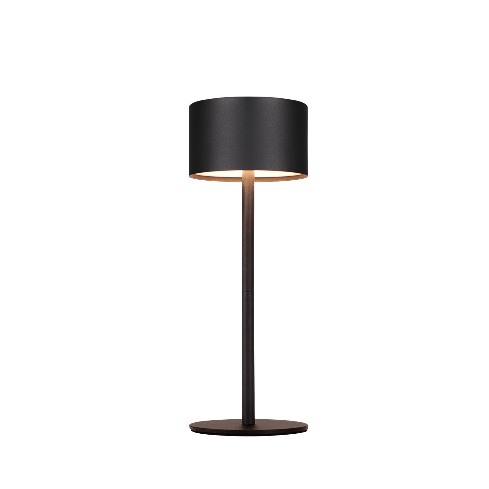 ZMH Tischlampe Schwarz 9x25x9 cm