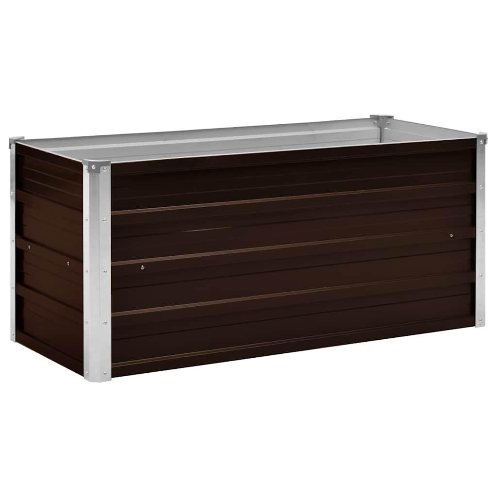 Deluke Hochbeet Braun 100x45x40 cm