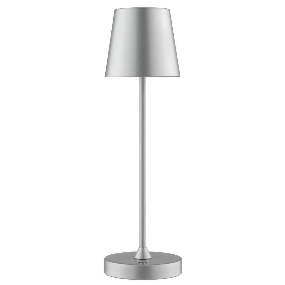 TISCHLEUCHTE Elora Silberfarben 11/11/37 cm - Silberfarben, Metall (11/11/37cm) - Brilliant