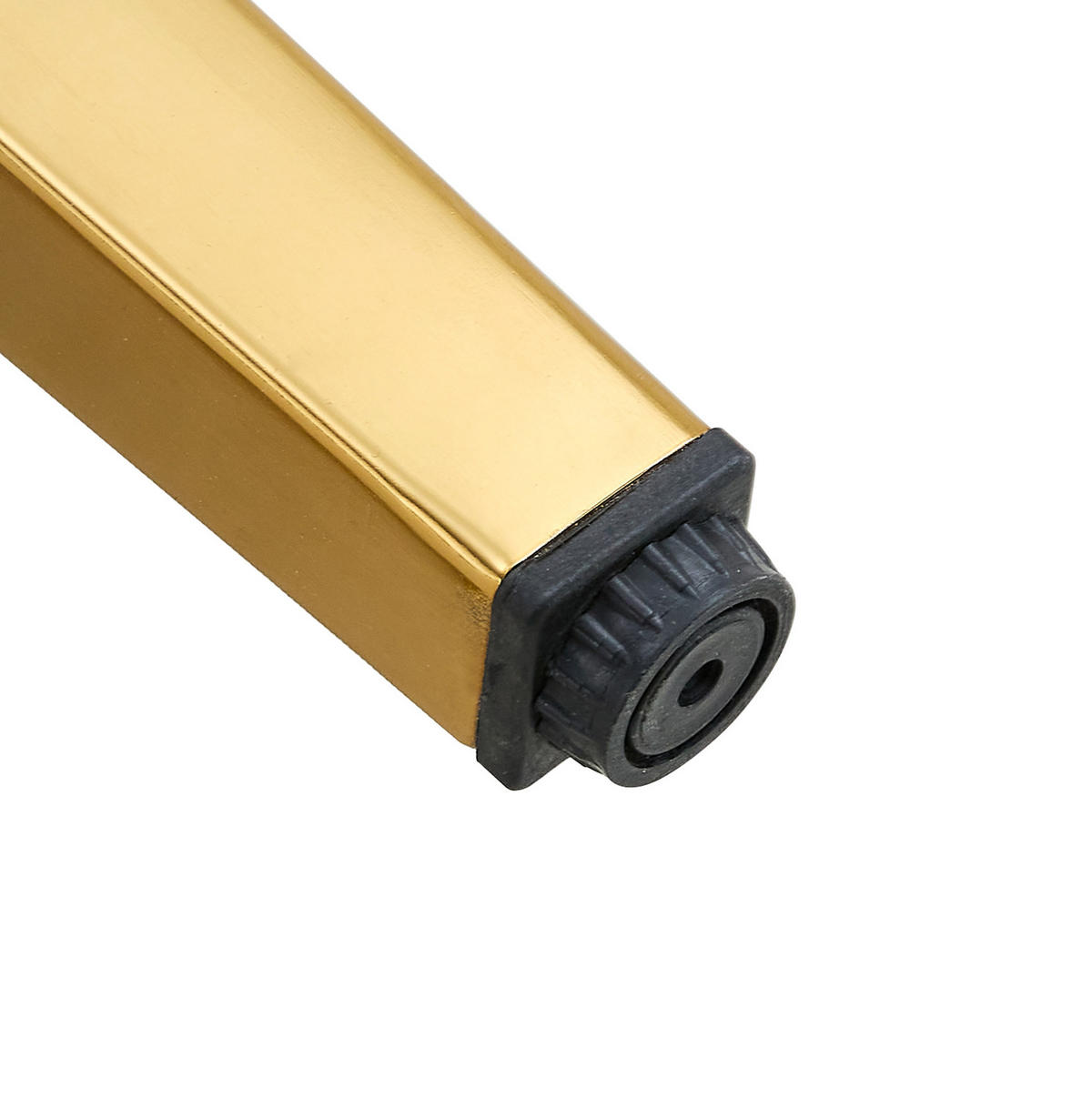 ESSZIMMERSTUHL 2er-Set PU-Leder Schwarz Gold - Schwarz, Metall (47/90/41.1cm) - Meubliv