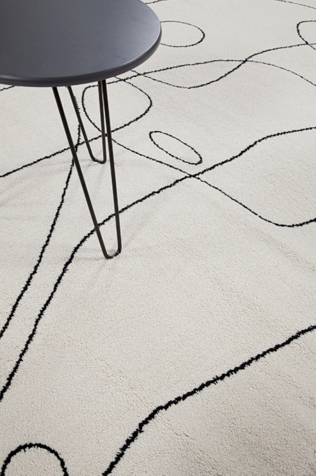 TEPPICH modern Wohn-/Schlafzimmer Flachgewebe PENNY Weiß 160x230 cm - Weiß, Textil (160/230cm) - Novatrend