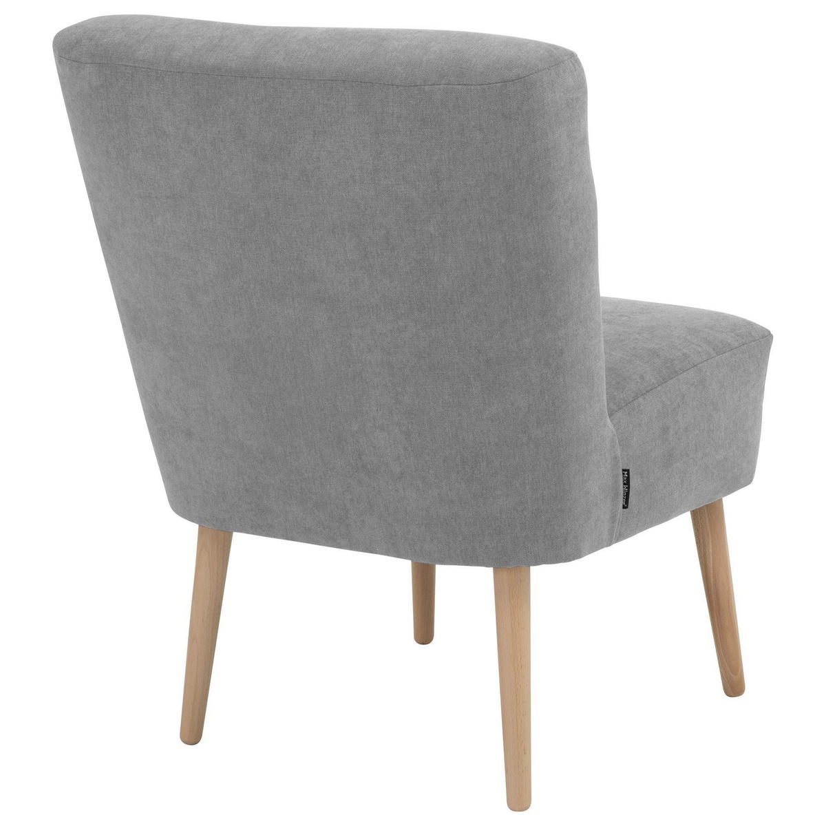 SESSEL Kamle Bezug Flachgewebe Buche natur / hellgrau - Grau, Kunststoff (68/78/58cm) - 58aufmkessel