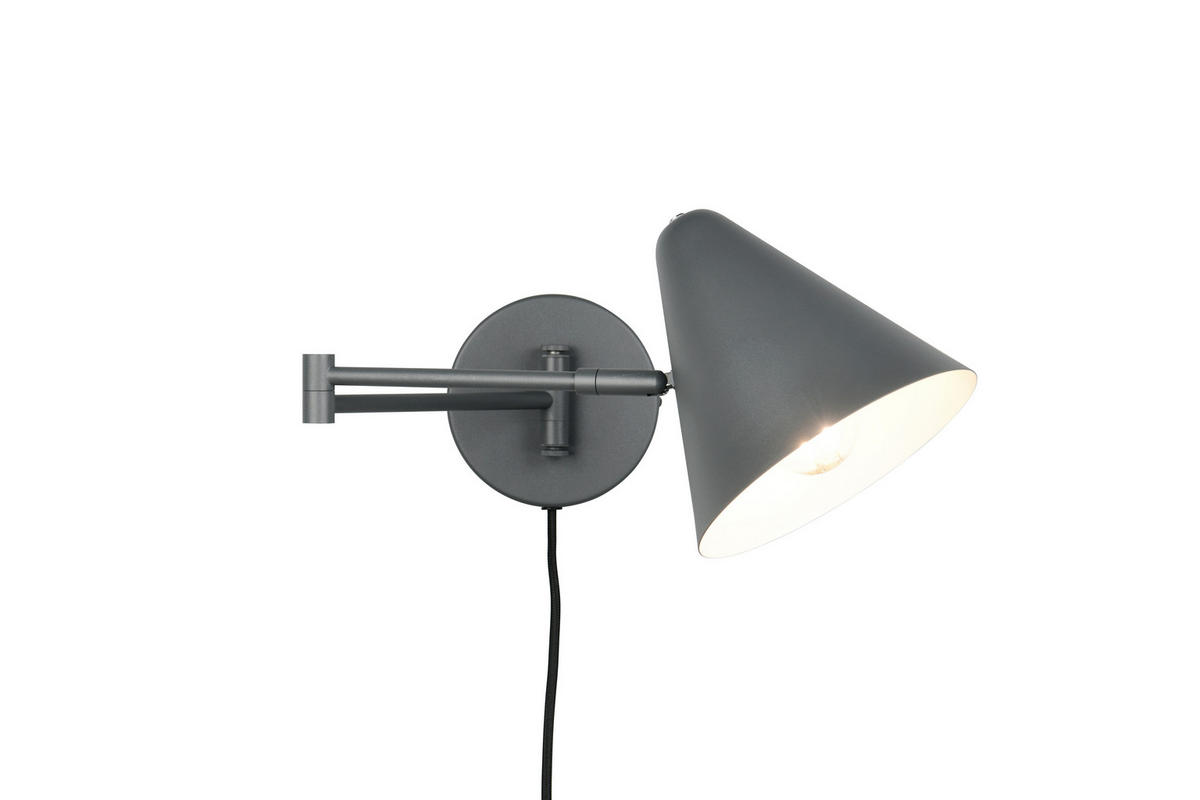 WANDLEUCHTE COSIMA - Anthrazit - 15/15/16 cm - Anthrazit, Metall (54/16/54cm) - Trio Leuchten