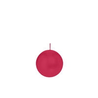 KUGELKERZEN Magenta Ø 6 cm, 16 Stück - Magenta, Paraffin (6/6/6cm) - Wiedemann Kerzen