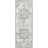 VINTAGE-TEPPICH 80/220 cm Grau - Beige, Textil (80/220cm) - LIVABLISS