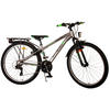 KINDERFAHRRAD Cross - Jungen - 2 Handbremsen - 26 Zoll - Grau - Grau, Metall (77cm) - TPFSports