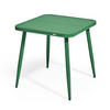 GARTENTISCH, Grün - Grün, Metall (75/75/76cm) - Oviala