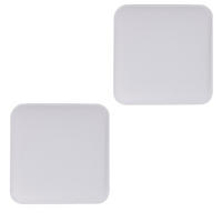 SITZKISSEN ROMEO 2ER-SET - Weiß, Textil (35/35/2cm) - IDIMEX