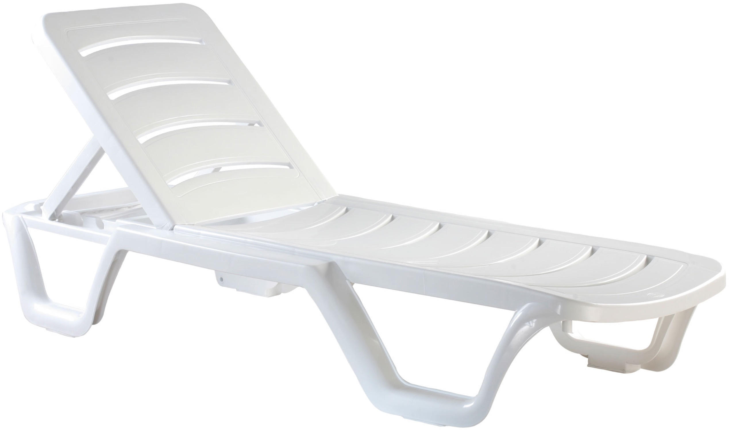 SONNENLIEGE Bohemien - 4er Set - Weiß, Kunststoff (54/30/187cm) - TPFGarden