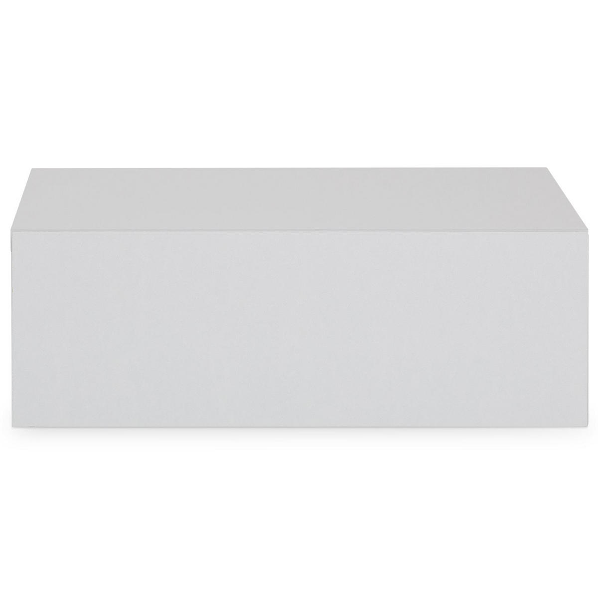 NACHTTISCH ANNE hängend - Hellgrau, Holzwerkstoff (42/14/30cm) - CARO-Möbel