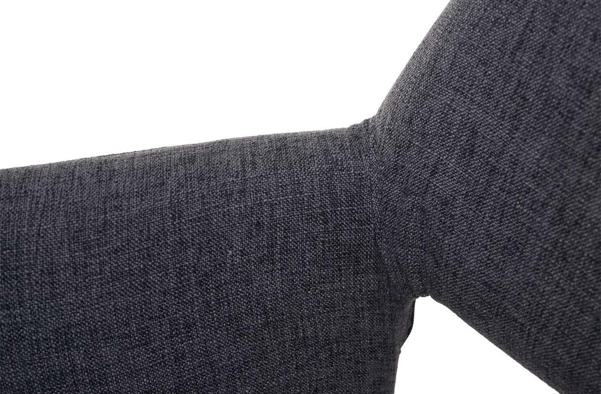 ESSZIMMERSTUHL Grau, Silber - Silberfarben/Grau, Textil (58/89/55cm) - MCW