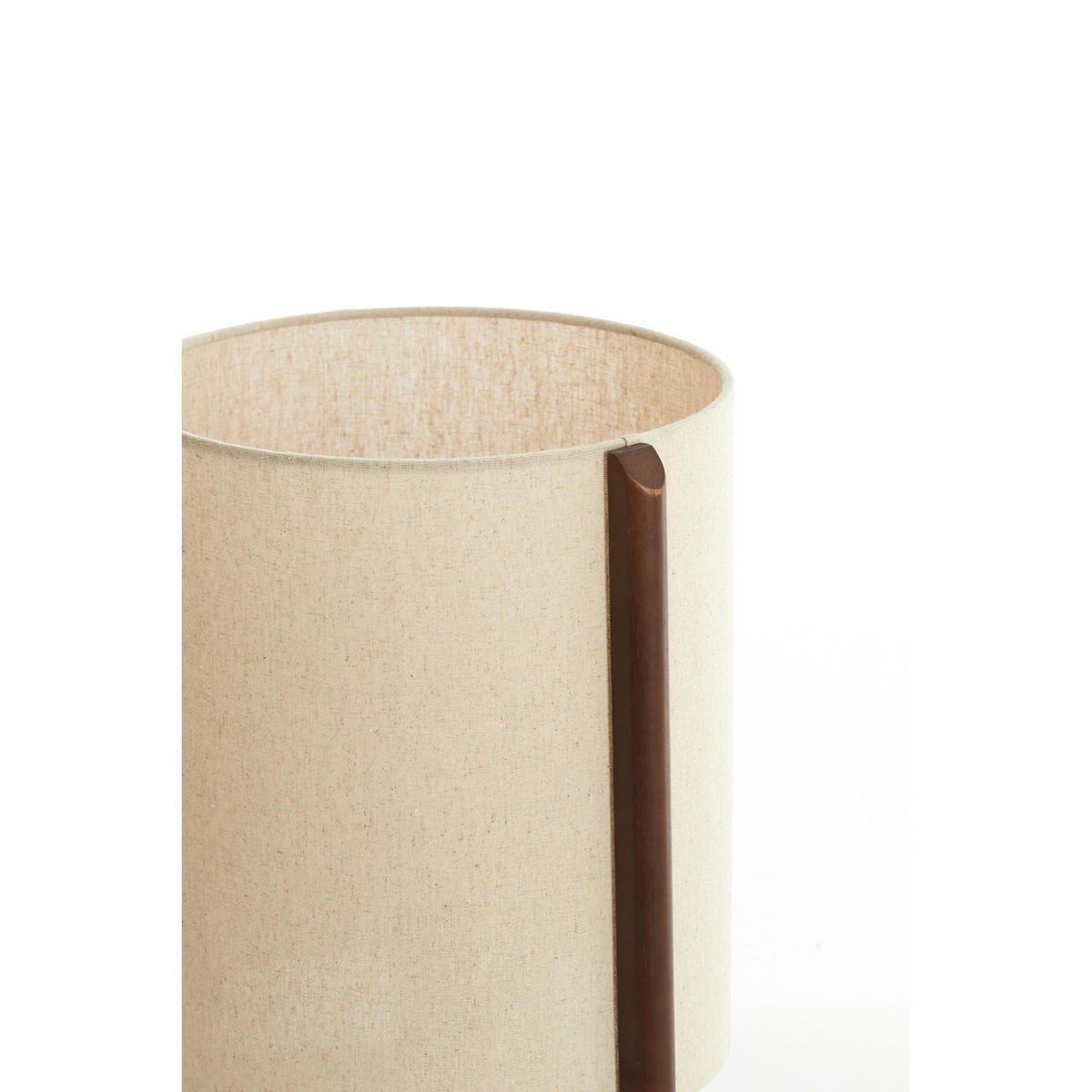 TISCHLAMPE Litto Braun 28/28/44 cm - Braun, Holz (28/28/44cm) - Light & Living