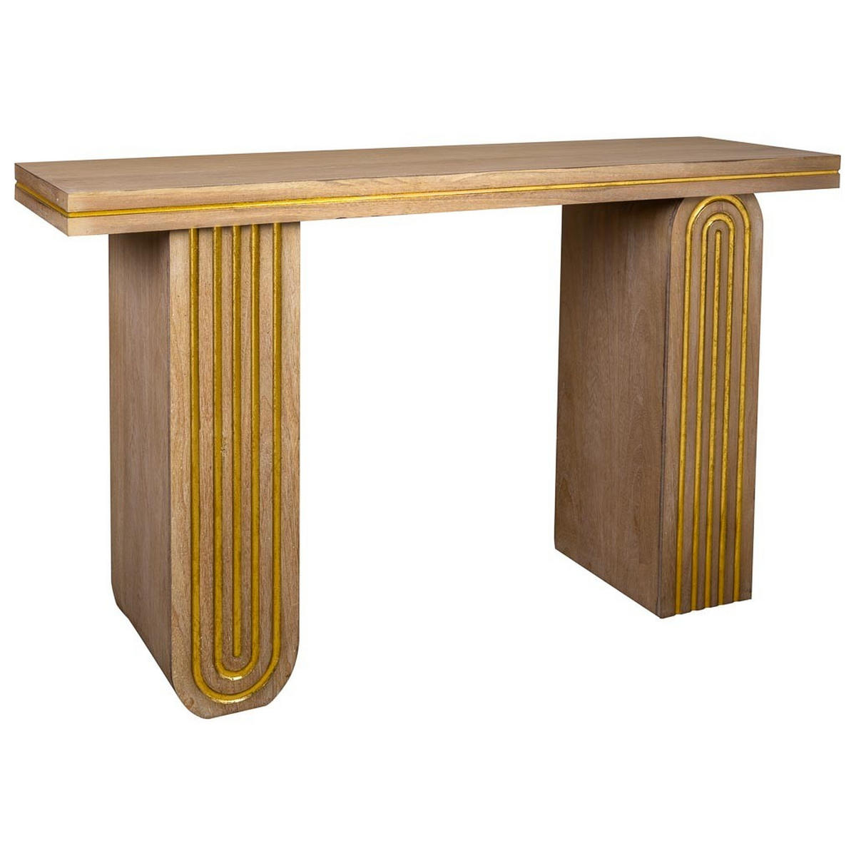 FLURTISCH aus Holz, braun, 141x40x82 - Braun, Holz (40/140/81cm) - Wanderlust