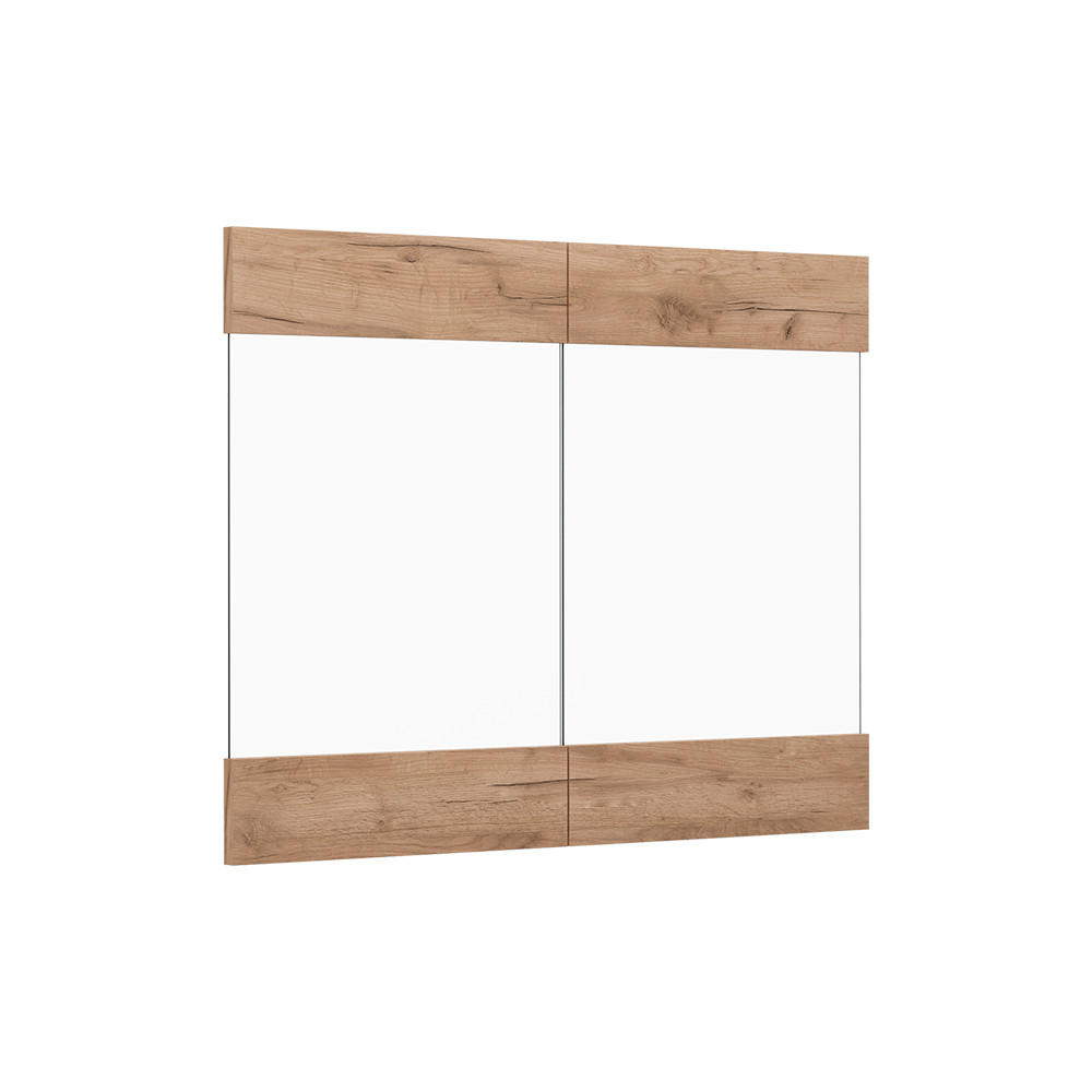 K&Ouml;KSFRONT R-Line Goldkraft ek 79.2x59 cm m&ouml;belfront f&ouml;r v&auml;ggsk&aring;p med glas Honungsek 59/79.2/1.6 cm