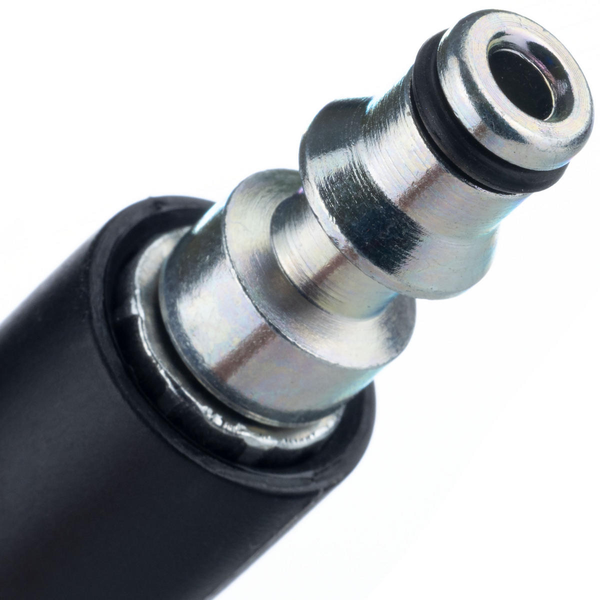 SCHLAUCH M22-QC Hochdruck, 15 m, 200 bar, 60 °C, Nylonmantel, Schnellkupplung M22 - Multicolor, Kunststoff/Metall (28/8/28cm)