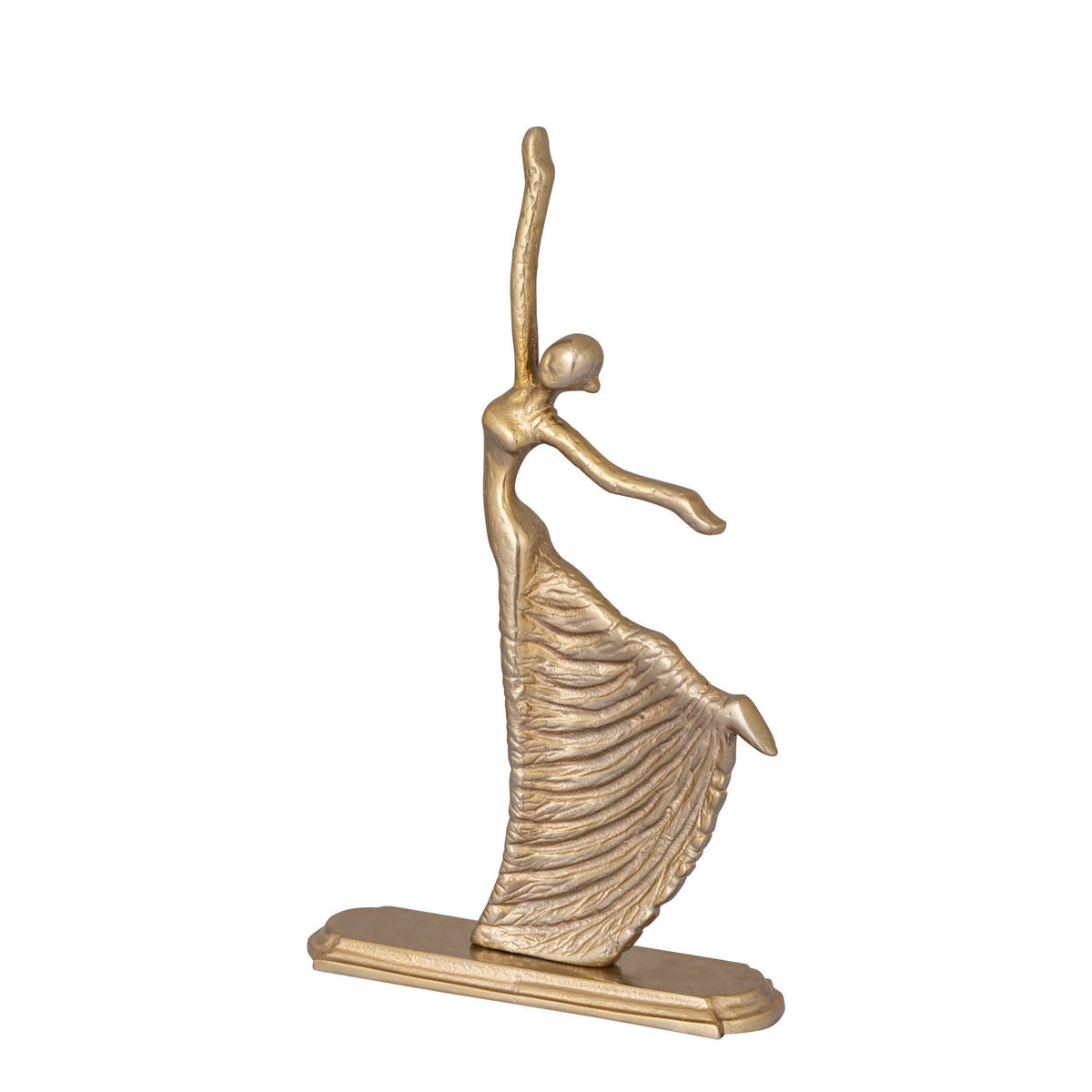 SKULPTUR Sheena Gold 23/7/41cm - Goldfarben, Metall (7/41/23cm) - PTMD Collection