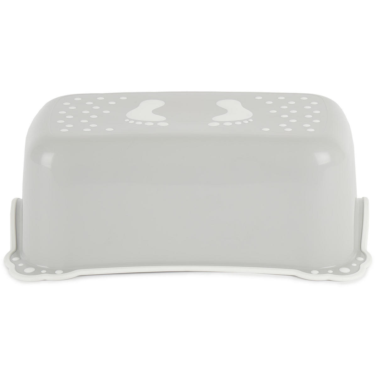 TRITTHOCKER Kinder mit Anti-Rutsch Zebra - Grau, Kunststoff (28.5/42cm) - Bieco Spielwaren