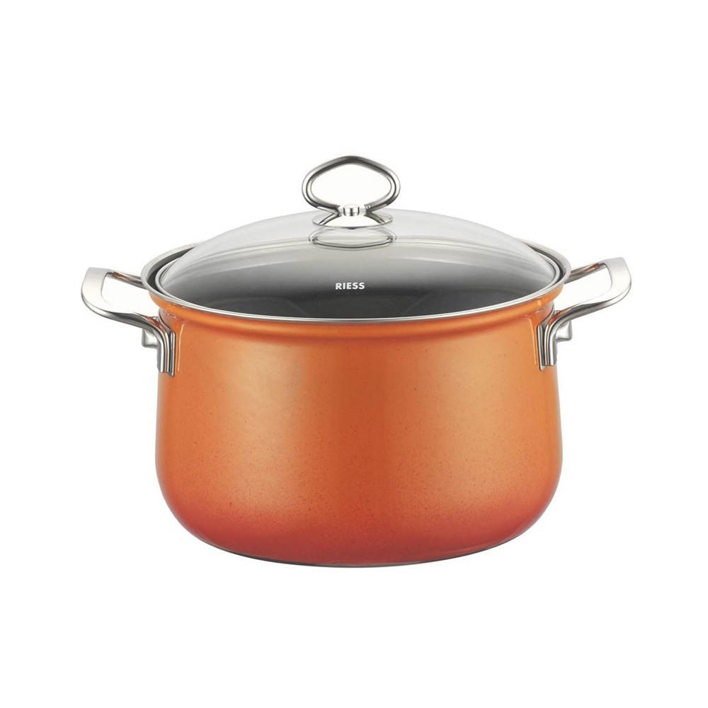 TOPF Orange R0659034 - Orange, Glas (24cm) - Riess