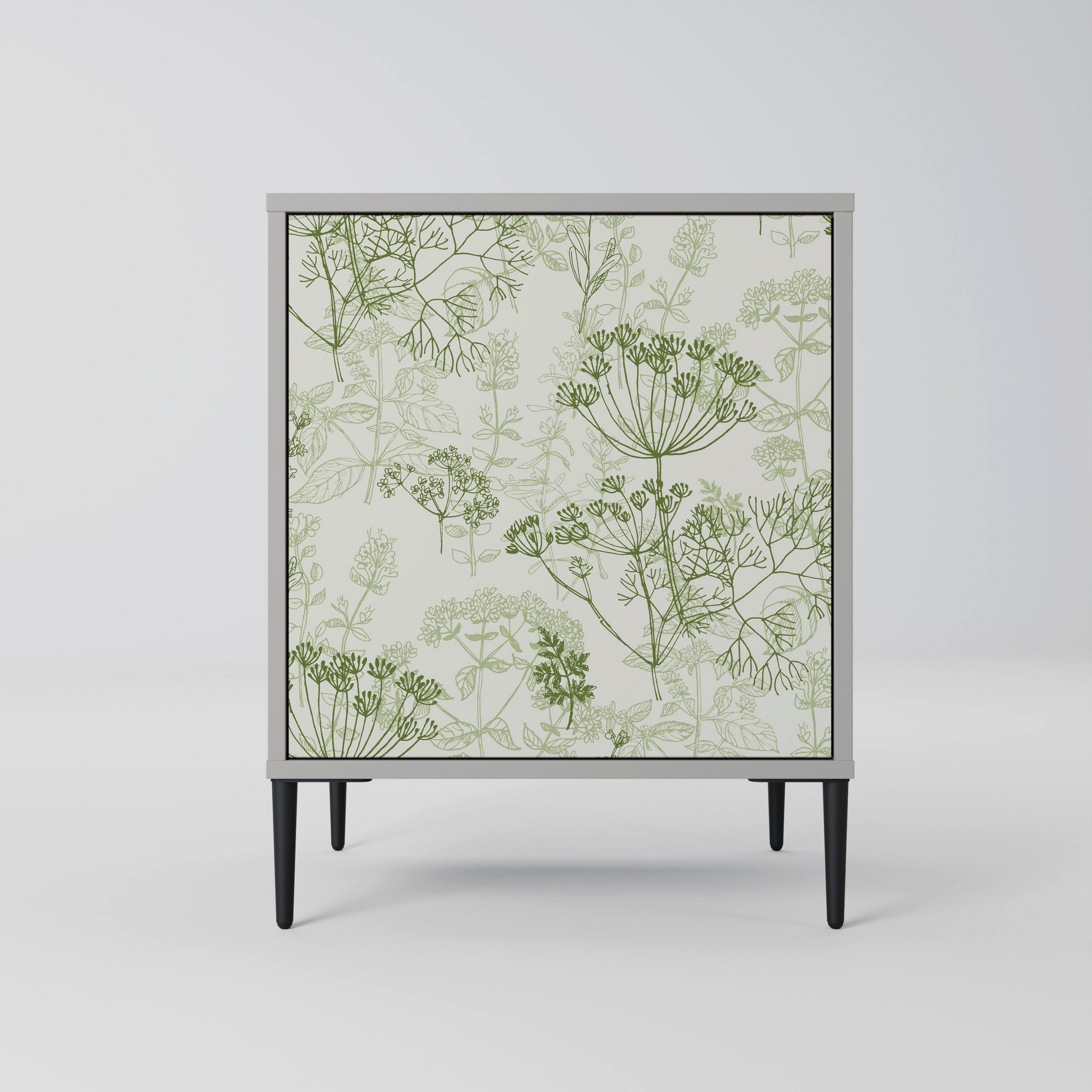 SpaceRebels Sideboard Grau 57.5x72.5x42 cm