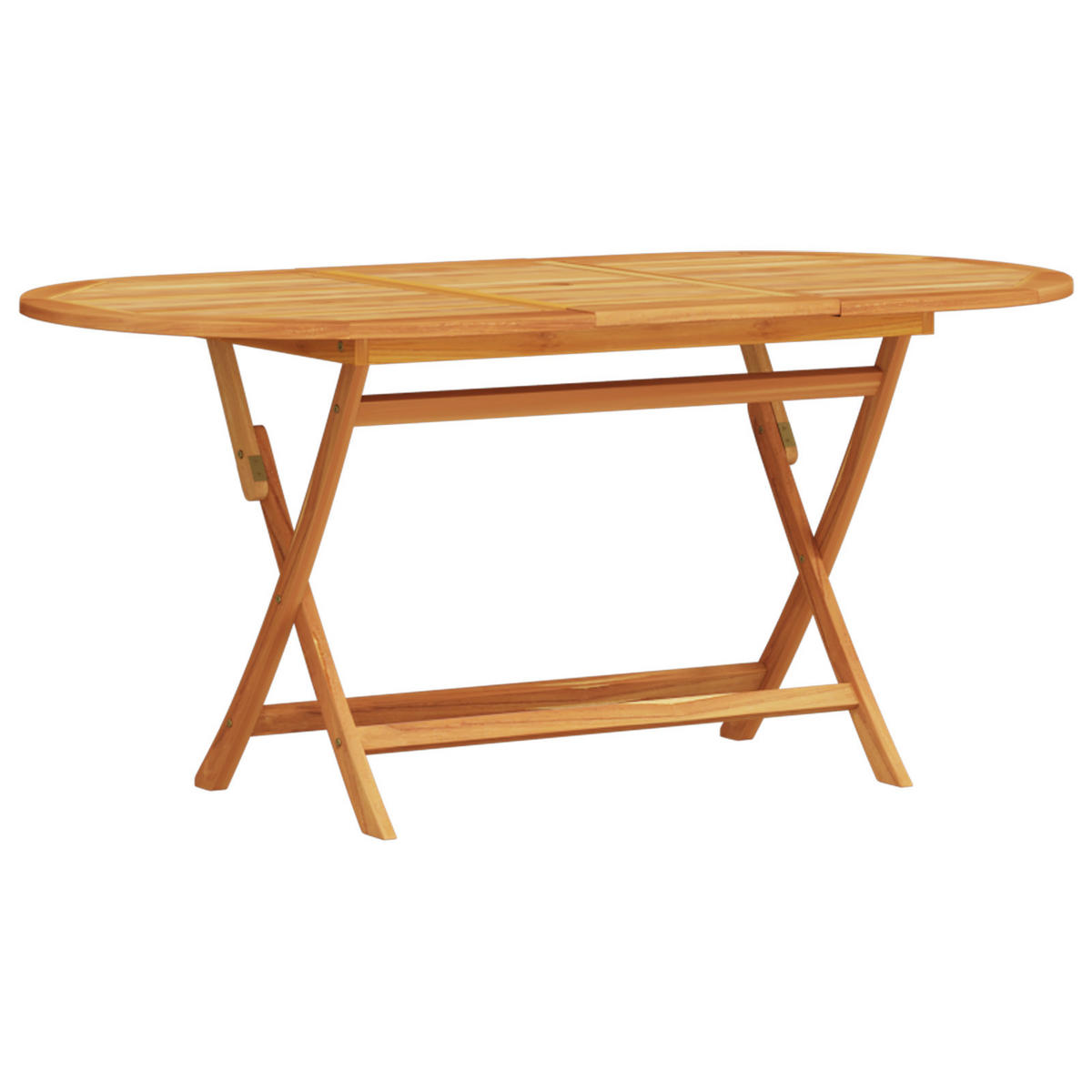 GARTENTISCH Tischorn 85/75/160 cm - Hellbraun, Naturmaterialien (160/85/75cm) - ZMH