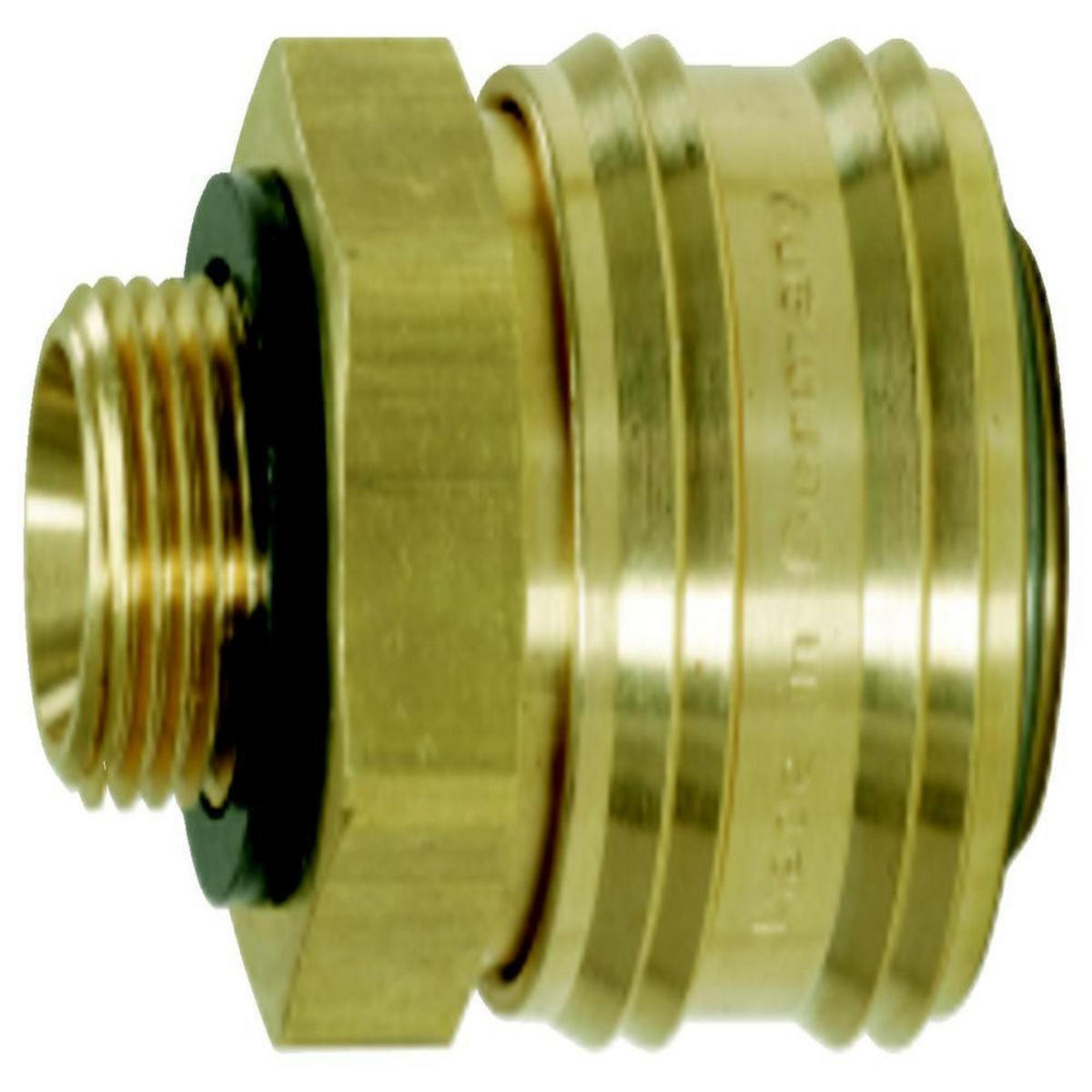KS TOOLS Messing-Kupplung mit Außengewinde, G1/2"AG ( 515.3482 ) - Multicolor, Kunststoff (24/44/35cm) - KS Tools