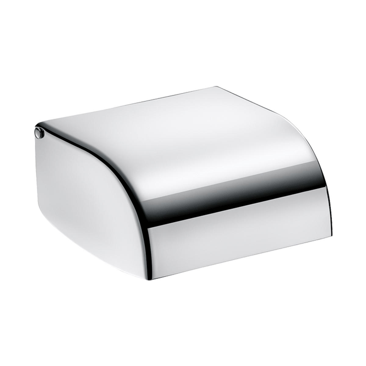 WC-PAPIERHALTER Edelstahl 1.4301 hochglanzpoliert - Chromfarben, Metall (18/7/24cm) - Delabie