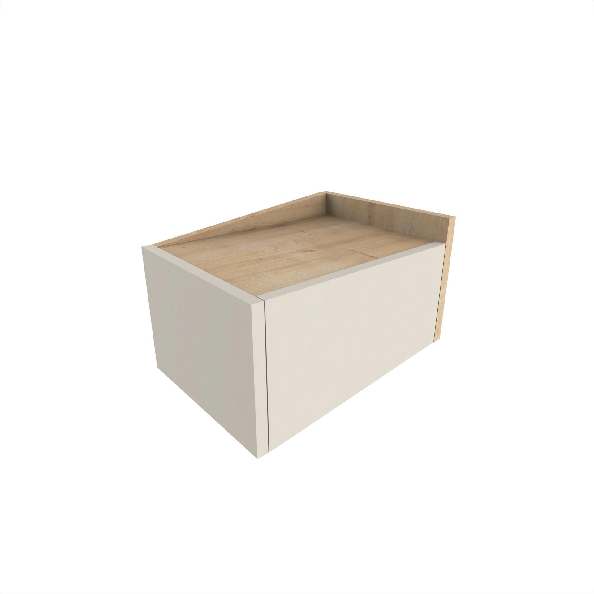 Decortie Nachttisch Eiche 40x22x30 cm