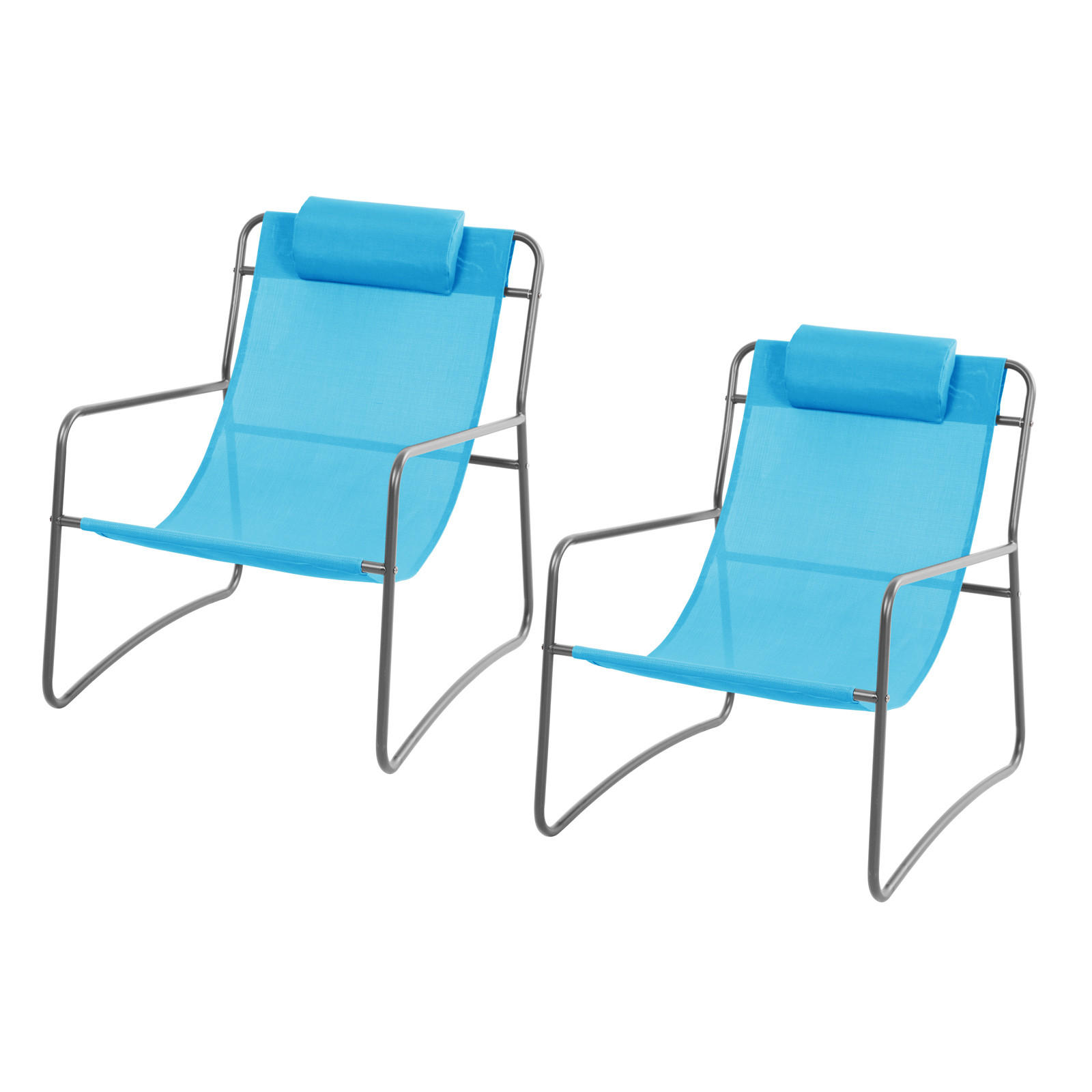 Svita Relaxsessel Blau 65x81x80 cm