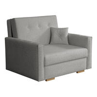 SCHLAFSOFA Viva Sonic I - Schwarz/Grau, Holz/Textil (103/85/100cm) - MIRJAN24