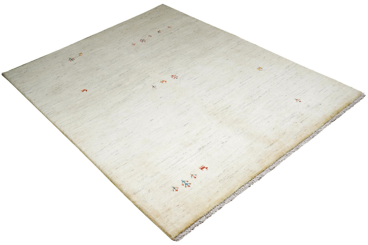 TEPPICH Gabbeh Beige 234/175 cm Schurwolle - Beige, Textil (175/234cm) - Looma