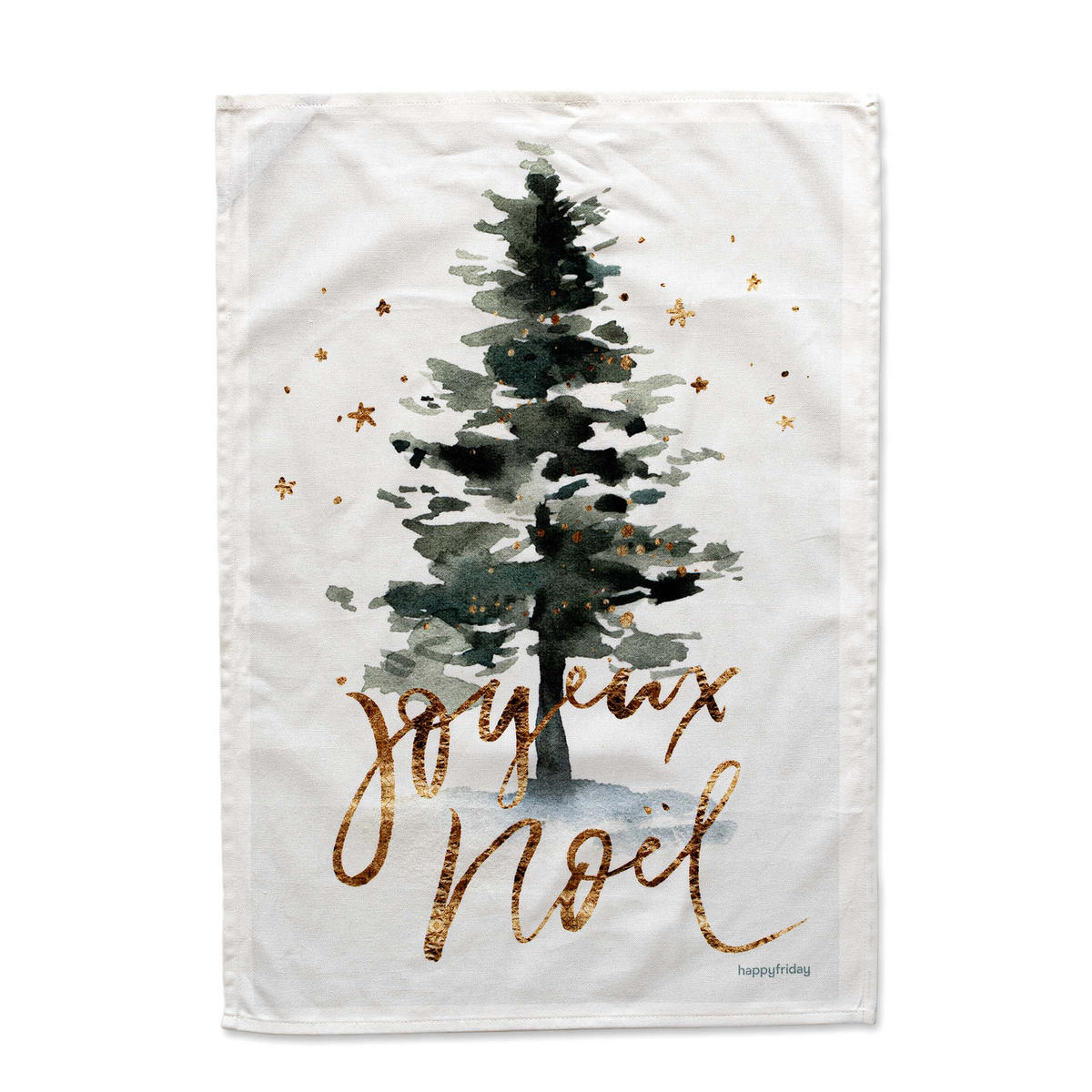 GESCHIRRTUCH (2 tlg) joyeux 70x50 cm mehrfarbig - Multicolor, Textil (70/50cm) - Happy Friday