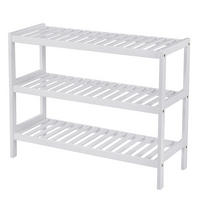 SCHUHREGAL, weiss - Weiß, Holzwerkstoff (70/55/26cm) - A2A Home