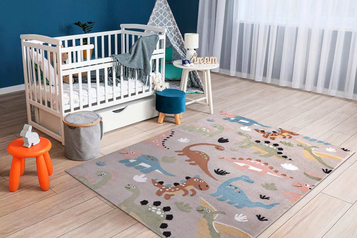 TEPPICH Fun 160/220 cm - Beige, Textil (160/220cm) - rugsX