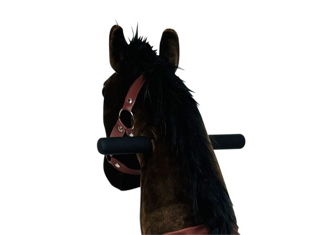 REITPFERD Nella dunkelbraun Größe S - Dunkelbraun, Kunststoff (72/29/83cm) - TPFLiving
