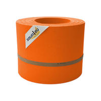 SICHTSCHUTZSTREIFEN PP Sichtschutzstreifen Doppelstabzaun Orange,10x 2,55m - Orange, Kunststoff (2550/19cm) - ZAUN|ZU