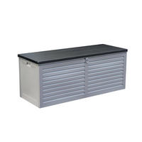 GARTENBOX Aik 390 Liter - Grau, Kunststoff (55/11/152cm) - bellavista - Home & Garden