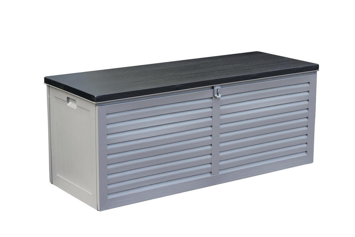 GARTENBOX Aik 390 Liter - Grau, Kunststoff (55/11/152cm) - bellavista - Home & Garden